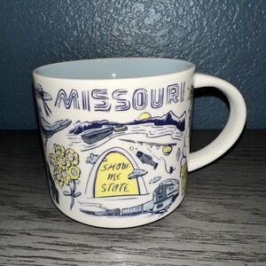 Starbucks Missouri Been There Series BTS Collection Ceramic Coffee Mug 14 Oz